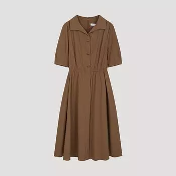 She S Miss платье с широким воротником и расклешенной юбкой Swwopo22130 BR Braun/55