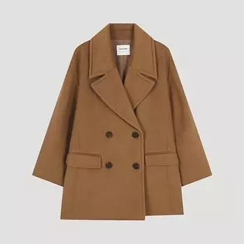 She S miSS Wide Double Handmade Coat Swhcto42070 Camel/55