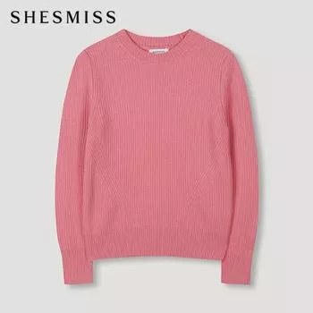 She S miss шерстяная смесь базовый трикотаж SSkpon41020 Pi Pink/55