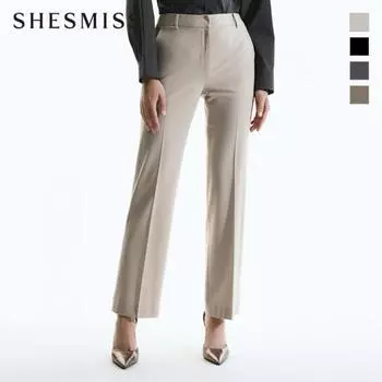 She S miSS Wool Blend baSic SlackS SwwSln31090 light beige/55