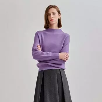 She S miSS Wool Blend Mock Neck Knit SSkpon42760 beige/55