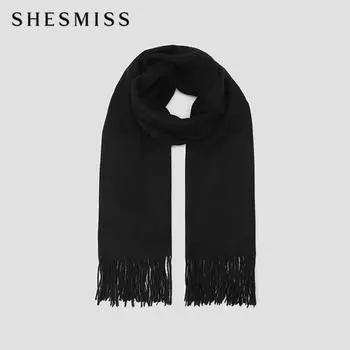 She S miSS Wool Blend Muffler Saamfn42520 Bk blacks/00