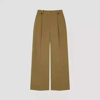 She S Miss Wool Blend One Tuck Широкие брюки SwwSlo41140 Ca Camel/44