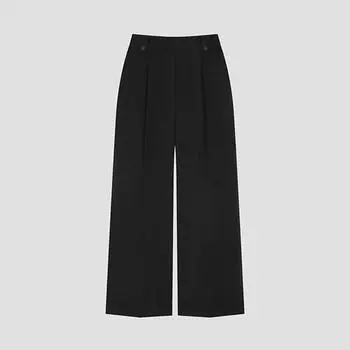 She S Miss Wool Blend One Tuck Широкие брюки SwwSlo41140 Bk blacks/44