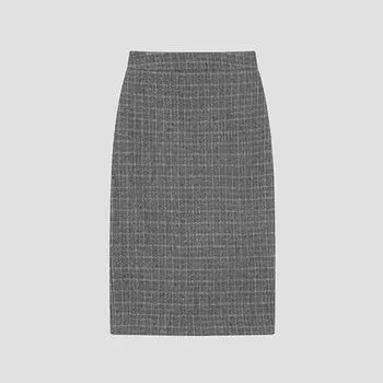 She S miSS шерстяная твидовая юбка SwwSko41700 гр Grey/55