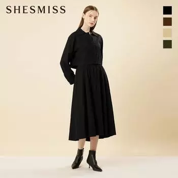 She S miSS Wrinkle Jacket And Sleep Two Piece Set Swwopn31010 beige/55