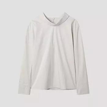 She Smiss Блузка с завязками Swwblp11030 Lg light gray/55