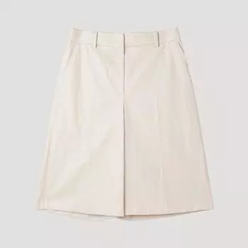 She Smiss кожаные бермуды полуштаны Swwslp11080 фунтов light beige/55