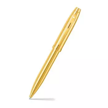 Sheaffer 100 9372 Шариковая ручка с глянцевым PVD-покрытием и отделкой из золота PVD