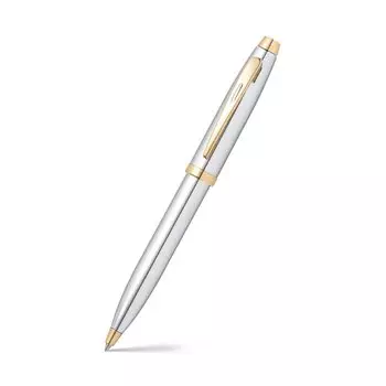SHEAFFER Ballpoint Pen 100 N2934051 Polished Chrome GTT Genuine Imported Product Oil-based