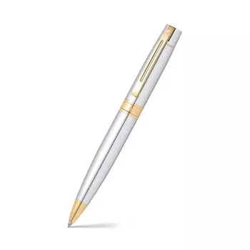 SHEAFFER Ballpoint Pen 300 Polished Chrome GTT N2934251 Genuine Imported Product Oil-Based