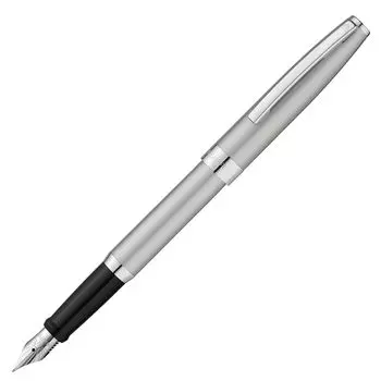 SHEAFFER Fountain Pen M Medium Nisagaris Metallic Silver N0947750 Genuine Imported Product