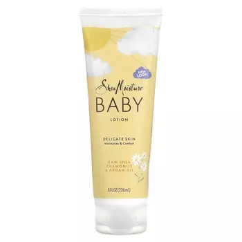 SheaMoisture, Детский лосьон с маслом ши, ромашкой, аргановым маслом, ладаном и миррой, 8 жидких унций (237 г)