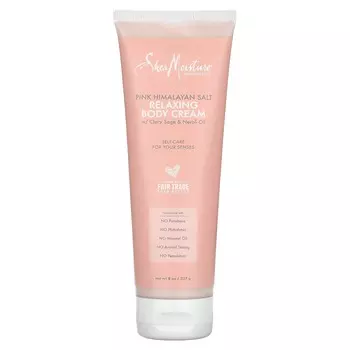SheaMoisture, Гималайская розовая соль, расслабляющий крем для тела, 8 унций (227 г)