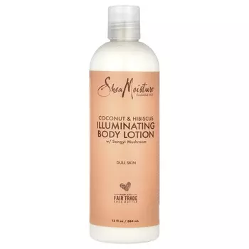 SheaMoisture, Illuminating Body Lotion with Pine Mushroom, Coconut, and Hibiscus, 13 fl oz (384 ml)