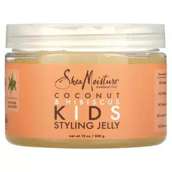 SheaMoisture, Kids Styling Jelly, Coconut and Hibiscus, 12 oz (340 g)