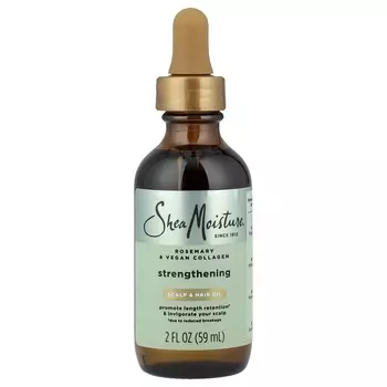 SheaMoisture Укрепляющее масло для кожи головы и волос, 59 мл (2 жидкие унции)