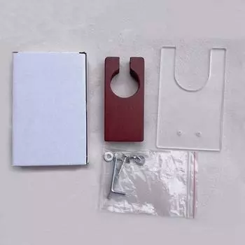 Shearing Guide Carpet Trimmer Holder Solid Wood Acrylic Carpet Tufting Guide