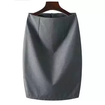 Sheath Overalls High Waist Long Skirt