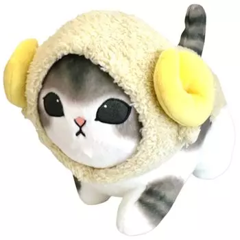 Sheep Nyan Big Plush Toy 2 30cm - Dash! - types, approx. (Serious Face)