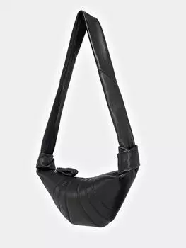 Sheepskin Croissant Crossbody and Shoulder Bag