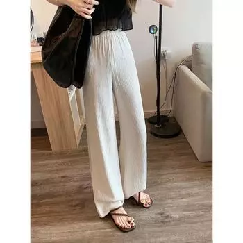 Sheepskin~ Grape mother flat-bottomed leather shoes square head with gold buckle toe slippers women s summer sandals 35