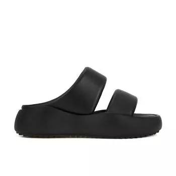 Sheepskin version cloud double belt bread casual thick bottom heightening slippers women s summer wear cool slippers 34