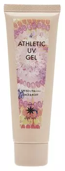 Sheerer Del Sol Athletic UV Gel 50g the dissatisfaction of conventional Highly moisturizing gel type SPF50+/PA++++ [Eliminates sunscreens! sunscreen] белый