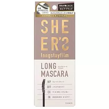 sheers Long Stay Film Mascara 01 Sepia Black 6g (x 1)