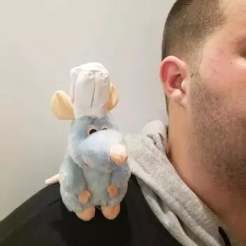 Шеф-повар Реми плюшевая кукла магнитный приятель на плечо плюшевая кукла кулинарный король плюшевая кукла