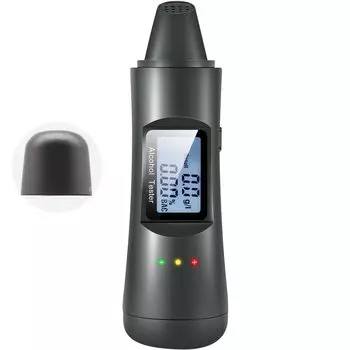 Sheiswin 2024 Новая версия Алкоголь Алкоголь Алкоголь Коммерческий USB 10 секунд ожидания Высокочувствительный полупроводниковый цифровой Простой Удобный для автоматического