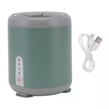 Шейкер для бутылочек с молоком для младенцев, зарядка через USB, автоматический интеллектуальный электрический шейкер для бутылочек для младенцев для дома L(for 6.5-9kg) трава зеленый