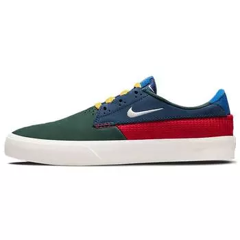 Кроссовки Nike Shane SB Multi Unisex разноцветные благородно-зеленые Varsity-красные BV0657-303 38