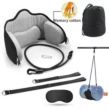 Шейный гамак для снятия усталости. чёрный