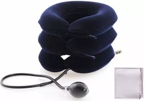 шейный растяжитель бытовой воздушный насос тип воздушные товары люкс замша pa430 D-drempating (темно-синий)