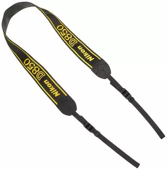 Шейный ремень Nikon для зеркальной фотокамеры D850 с логотипом черного цвета ANDC18 AN-DC18