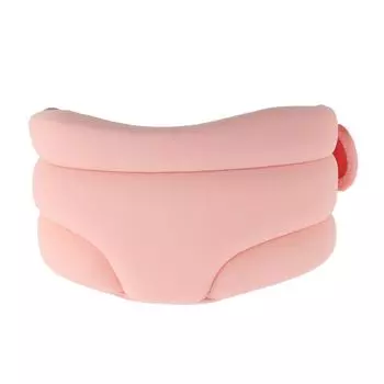 Шейный воротник, дышащий, регулируемый, мягкий, для снятия давления на шейный отдел позвоночника, поддерживающий корсет для шеи чёрный