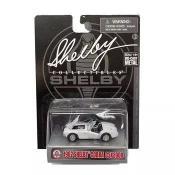 Shelby Collectibles 1/64 shelby cobra CSX2000 белый shelby collectibles Cobra мини-автомобиль