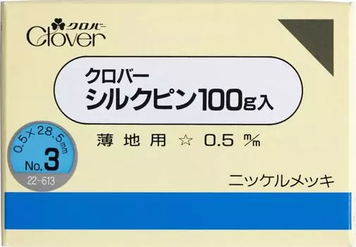 Шелковая булавка Clover, 3,5 унции (100 г), нет. 3