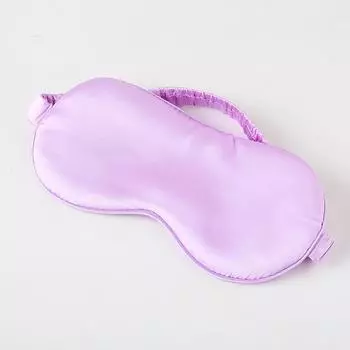Шелковая маска для сна Шелковая маска для глаз Шелковая маска для глаз Шелковый ремешок Маска для глаз Праздничные подарки 21*10*3 светло-синий