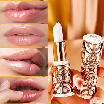 Шелковистый и нежный бальзам для губ Увлажняющий бальзам для губ для мужчин и женщин Бесцветный