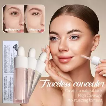 Шелковистый мягкий консилер-карандаш для маскировки следов от прыщей, пятен, темных кругов, осветления тона кожи лица One Size