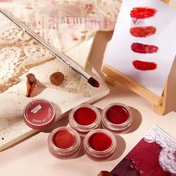 Шелковистый туман, бархатная желейная грязь для губ, долговечная, не выцветающая, с антипригарным покрытием, цвет чашки, грязевой бальзам для губ, студенческий цвет, белый