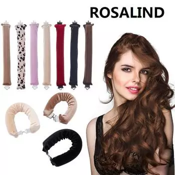 Шелковые безнагревательные ролики для завивки волос, повязка на голову, инструменты для укладки волос