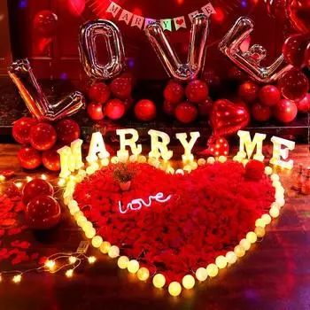 Шелковые лепестки роз Свадебные украшения Искусственные лепестки роз Цветы роз белый