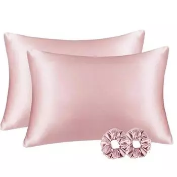 Шелковый атлас 50x70 см наволочка из 2 предметов с пряжкой ПОДАРОК