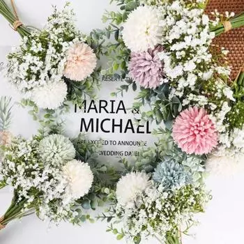 Шелковый цветок одуванчика, шар, букет, искусственные цветы для дома, сада, свадебное украшение, венок для рукоделия