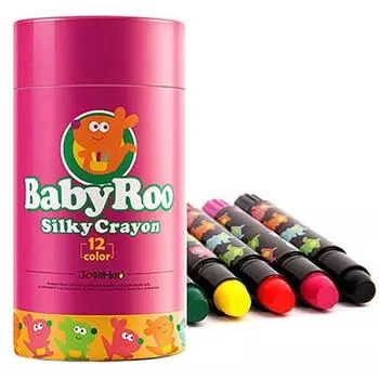 Шелковый карандаш Joanmiro Baby Lu, 12 цветов, 1 штука, корейские игрушки