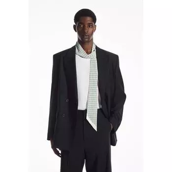 Шелковый шарф COS Japan с принтом