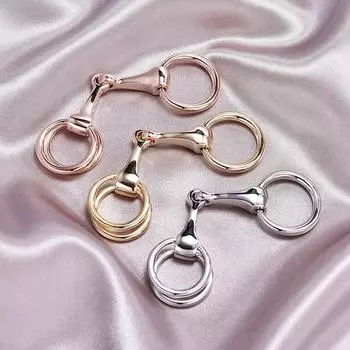 Шелковый шарф клип броши женские винтажные модные шарм шали шарфы пряжка держатель золотой